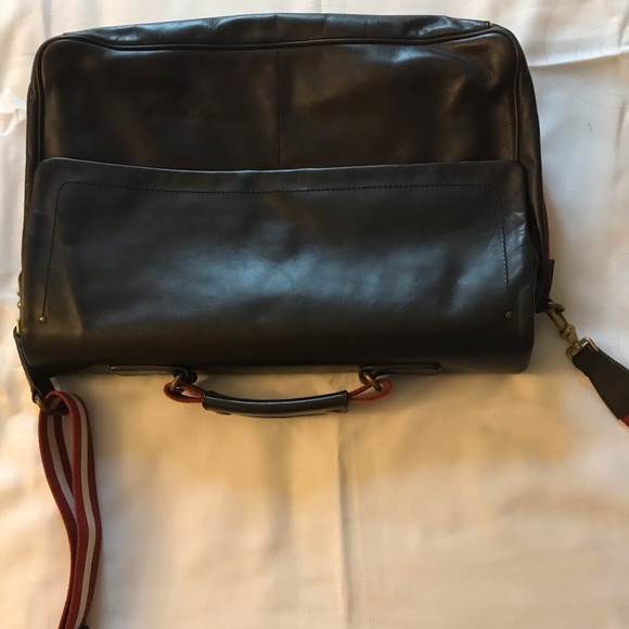 Ballys Brown Leather Satchell - Picture 10 of 12